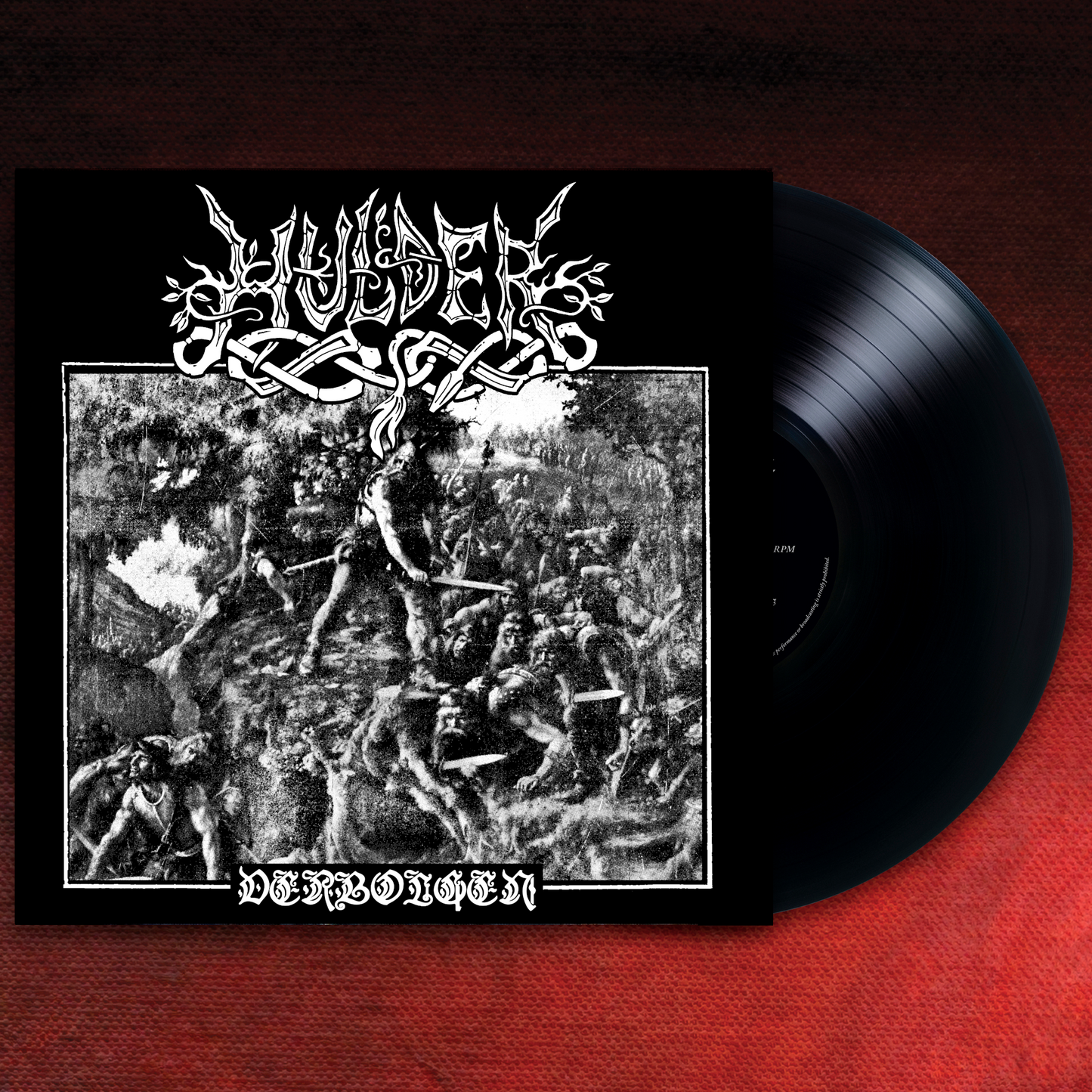 HULDER - "VERBOLGEN" BAND EDITION LP
