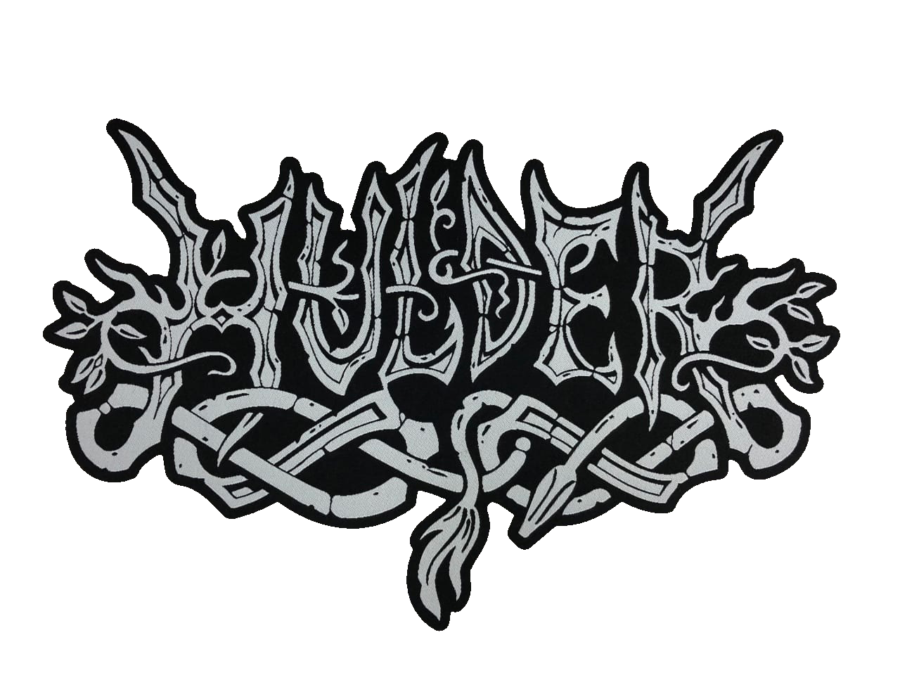 HULDER - LOGO WOVEN BACK PATCH